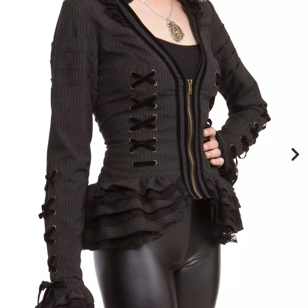 Spin Doctor [RARE, OUT OF STOCK] lace up Jacket